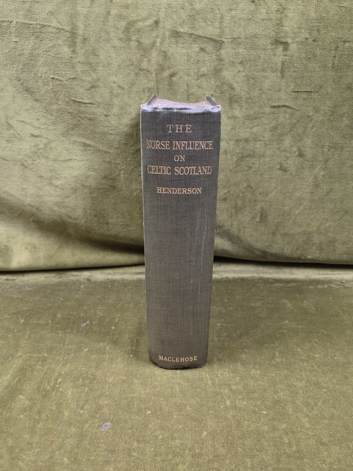 The Norse Influence on Celtic Scotland - George Henderson , Maclehose - 1910 1st3