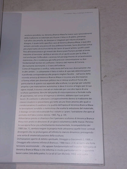 Veronica BrancaMasa : Sculture 19872010 (2011) Hb Book3