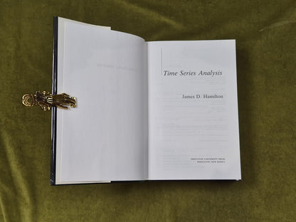 Time Series Analysis by James D. Hamilton , Princeton 1994 1st HB DJ3