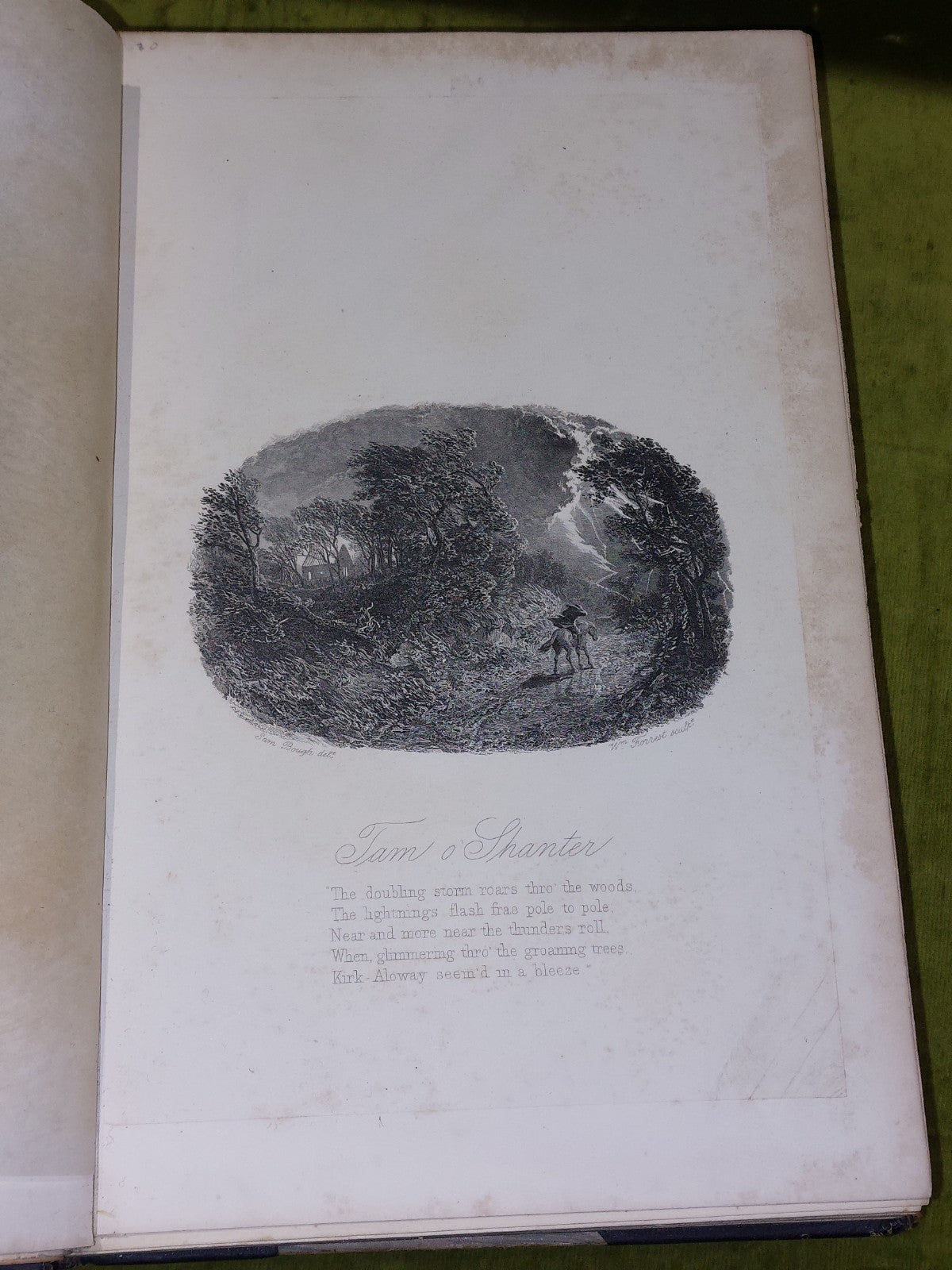 Robert Burns Poetry & Prose (1877) Fine Leather Binding Large Books6