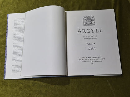 Argyll Inventory of the Ancient Monuments, Volume 4 - Iona - HMSO Edinburgh 1st5