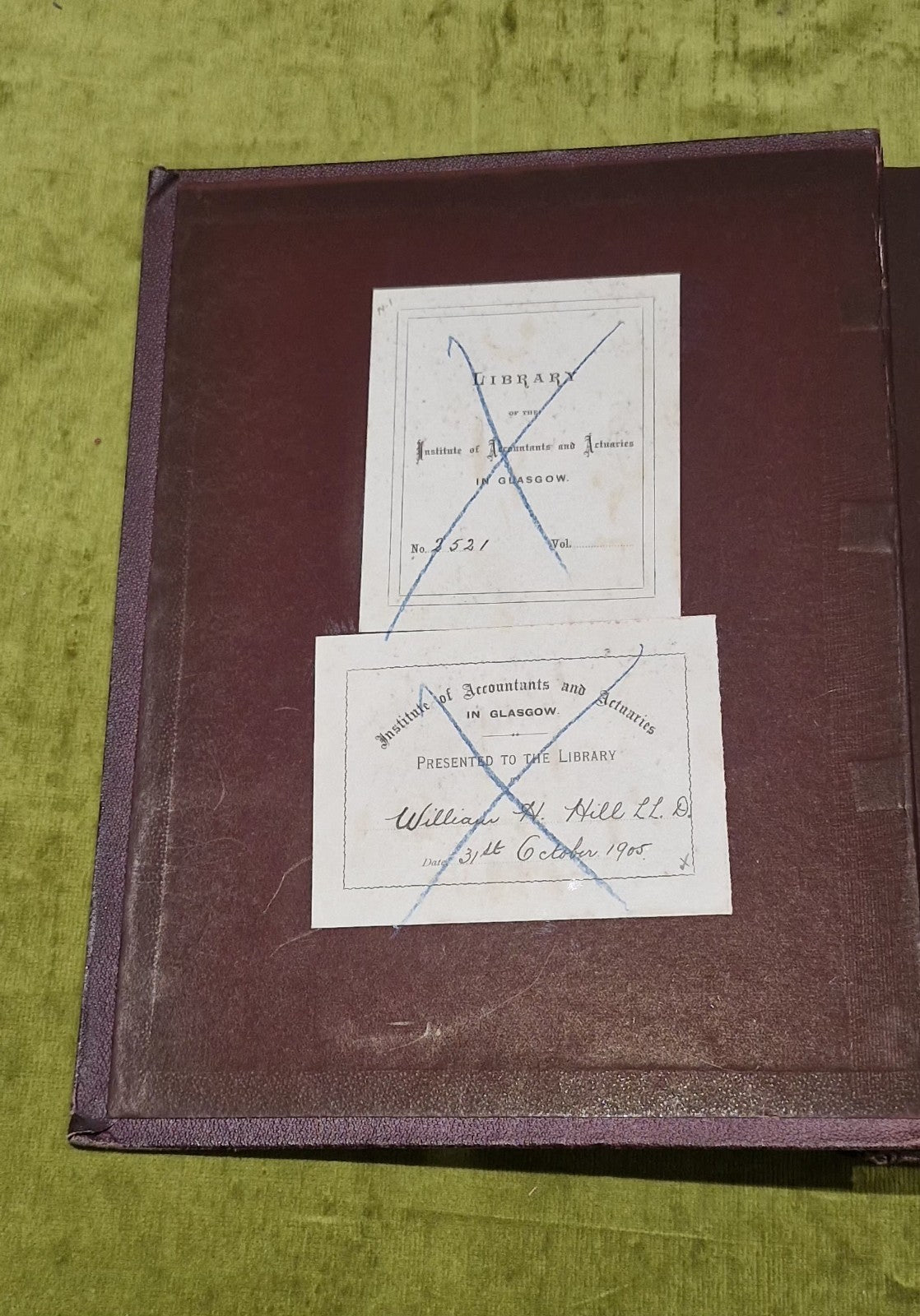 Antique Catalogue of Glasgow Books Pamphlets & Plans In Barlanark Library 19052