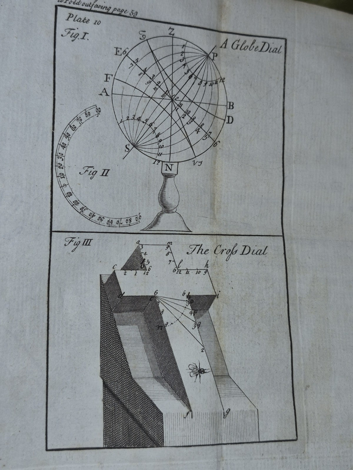 Scarce MECHANICK DIALLING NEW ART OF SHADOWS 12 fold out plates  Leadbetter 175623