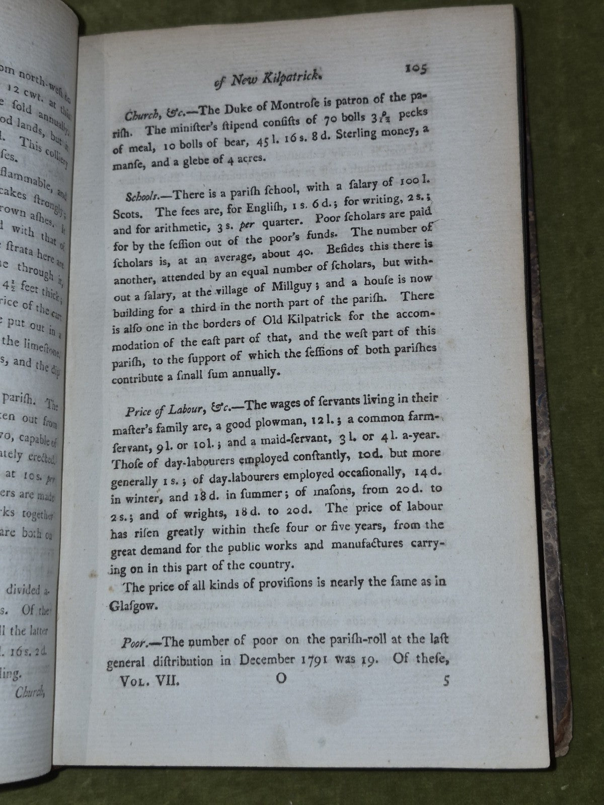 The Statistical Account of Scotland 1793 John Sinclair Volume Seventh6