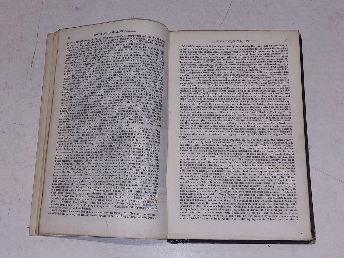The Times Report: Trial Of William Palmer (1856) Hb Book4