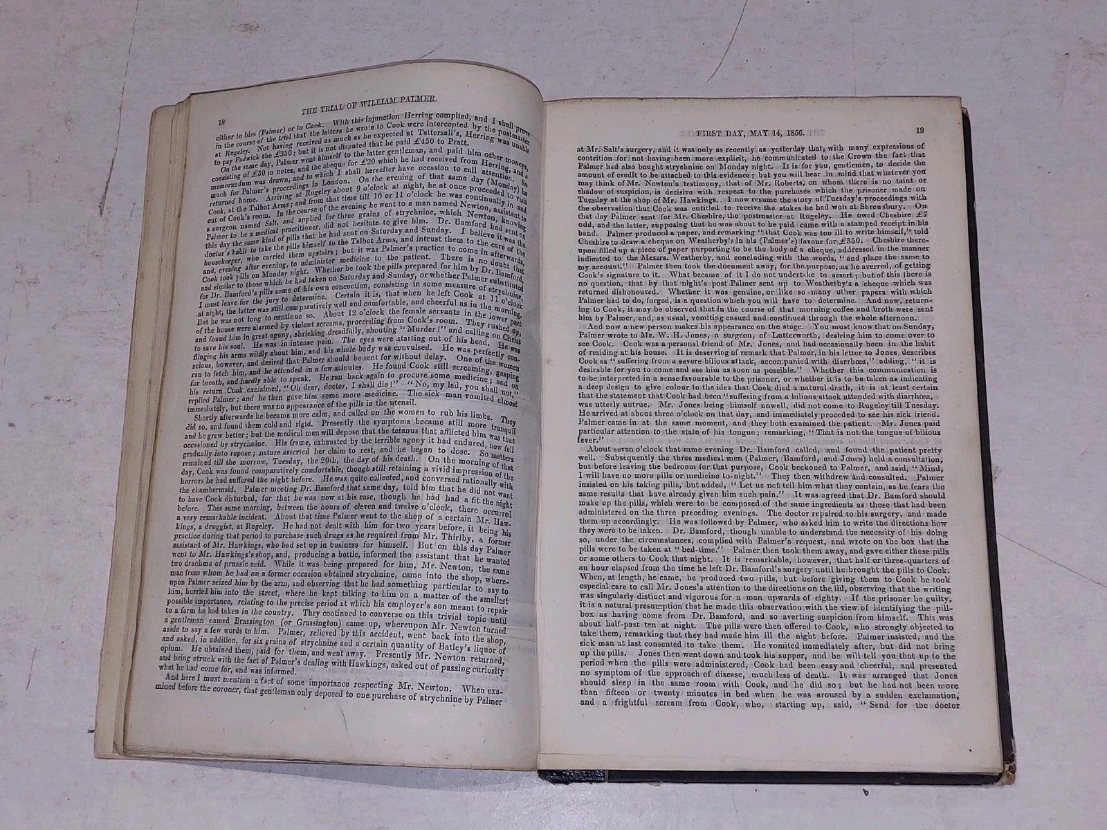 The Times Report: Trial Of William Palmer (1856) Hb Book4