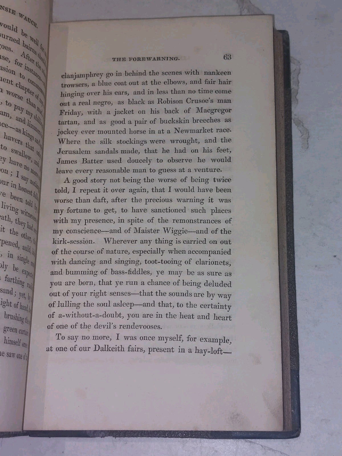 The Life Of Mansie Wauch Tailor Of Dalkeith (1828) 1st Ed Hb Book5
