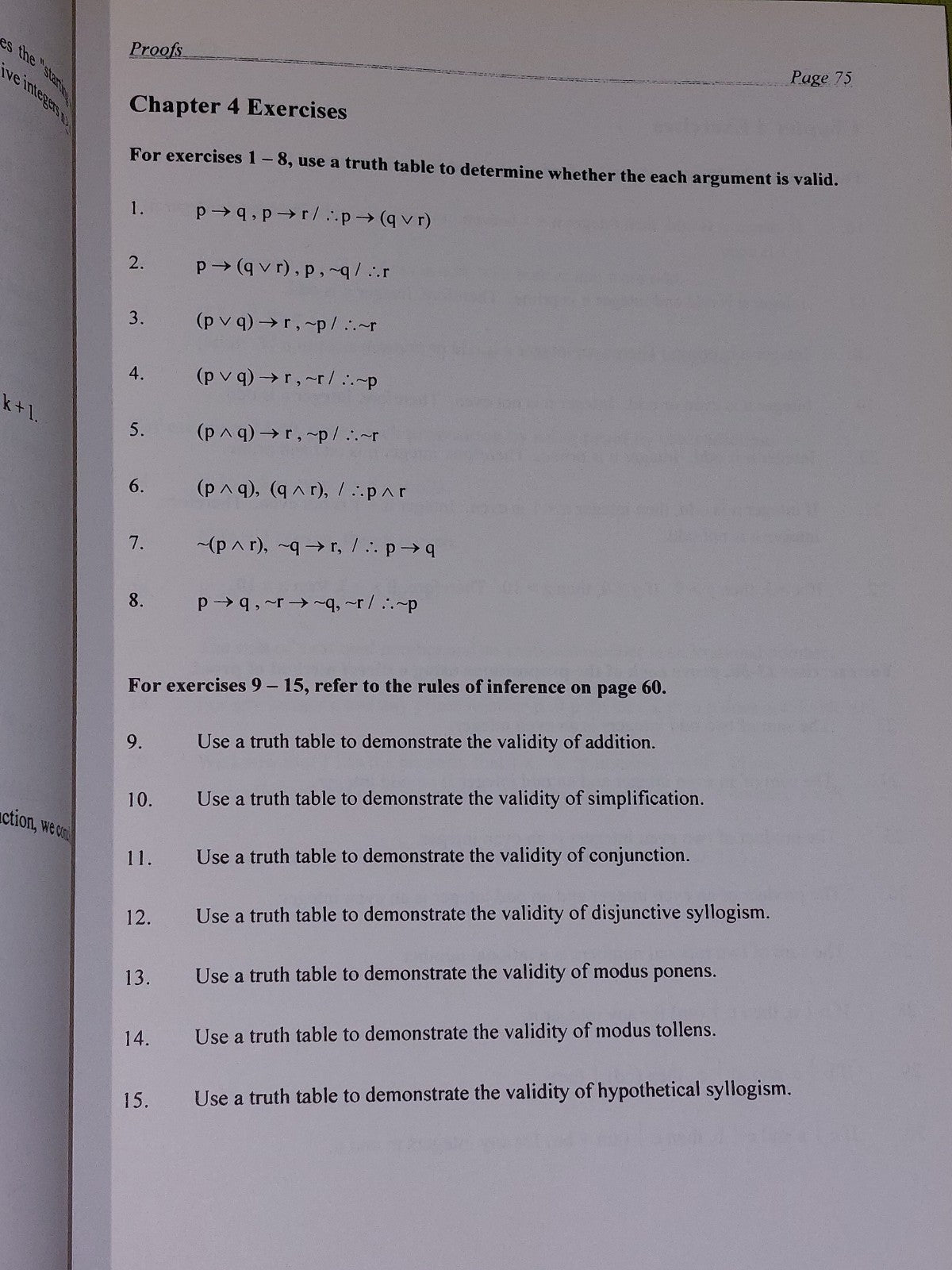 Discrete Math Workbook : Interactive Exercises by James R. Bush (2003)5