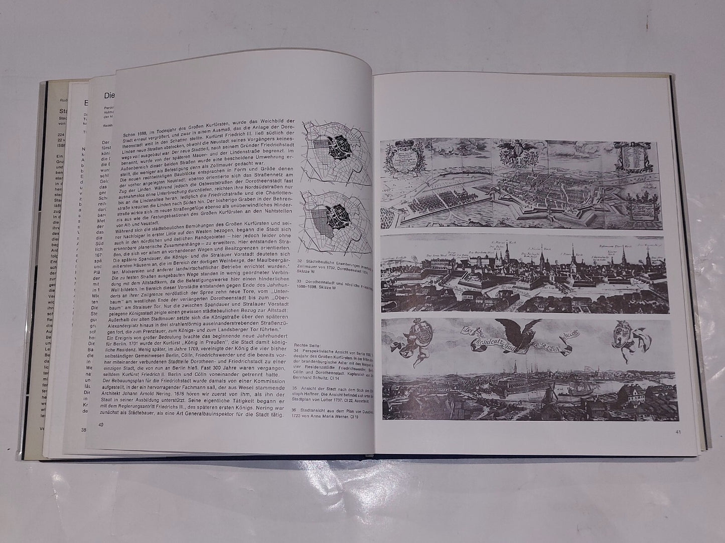 Stadtmitte Berlin: Stadtbauliche Entwicklungsphasen... (1978) Hb Book1