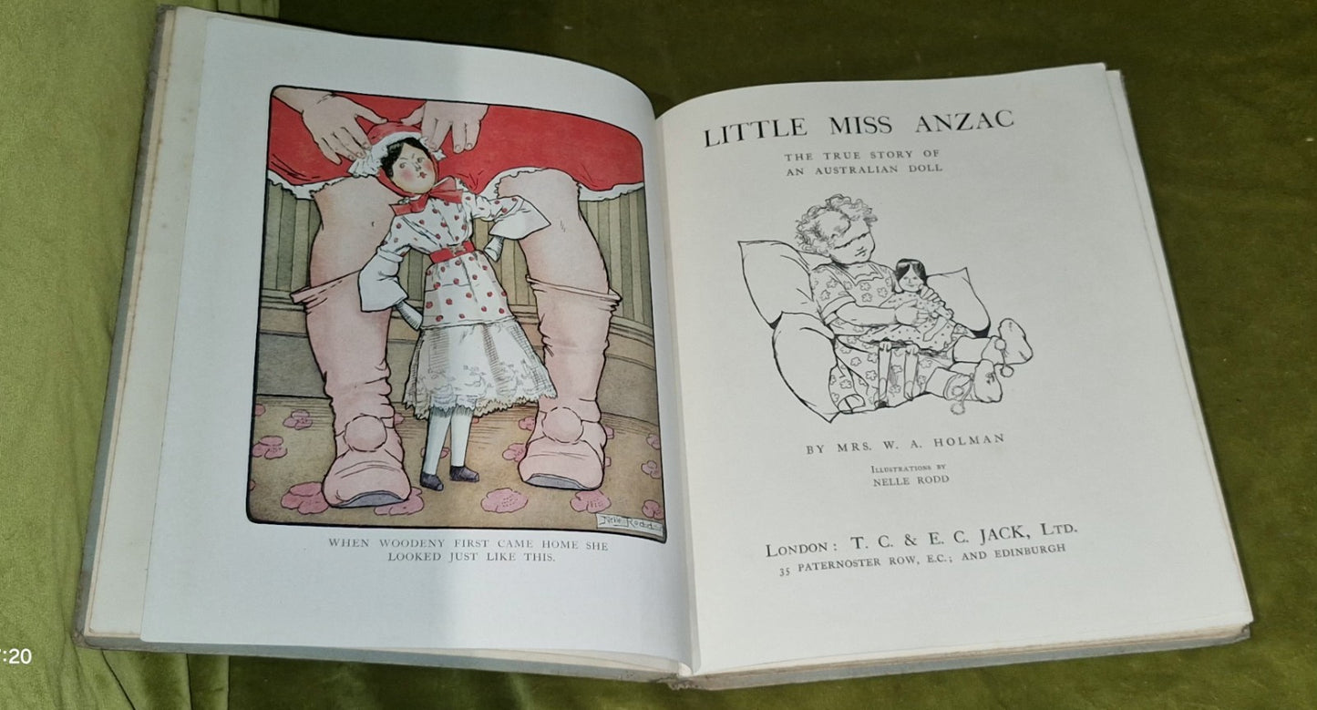 Mrs W A Holman / Little Miss Anzac The True Story of an Australian Doll 19175