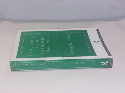 Psychology from an Empirical Standpoint by Franz Brentano (1997) Pb Book1
