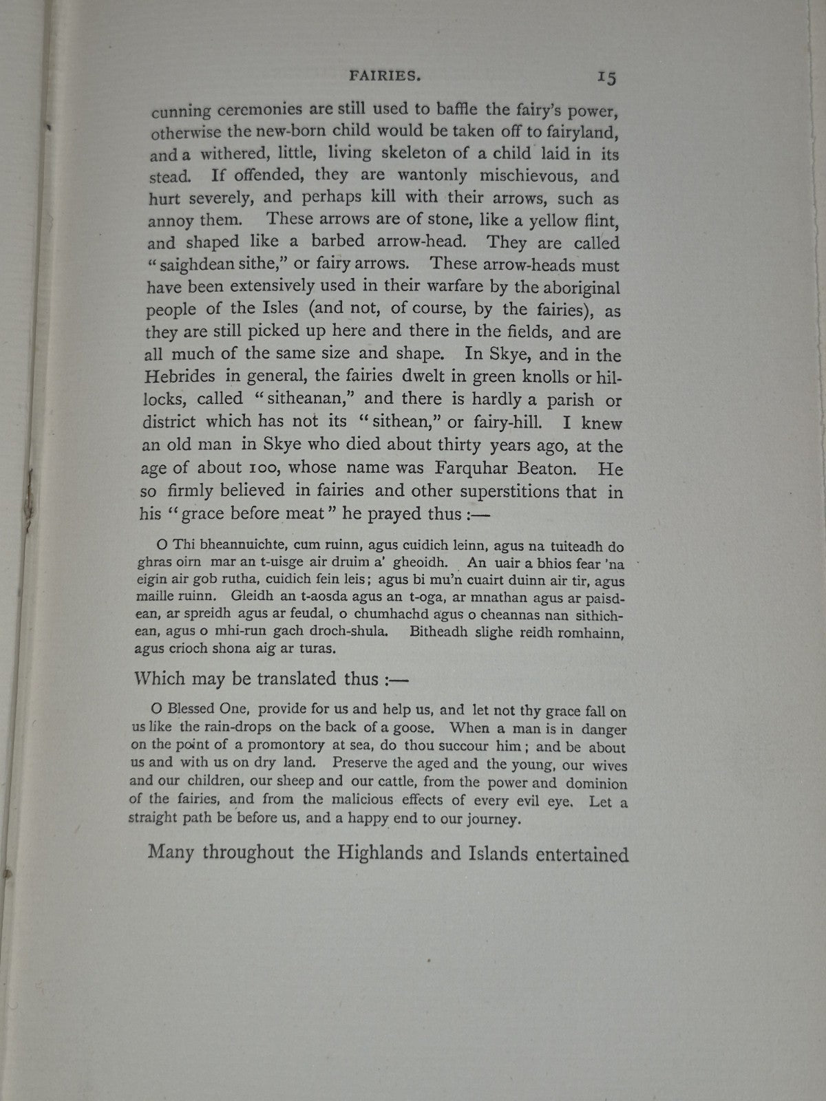Highland Superstitions Alexander Macgregor 1901 True First Edition Eneas Mackay7