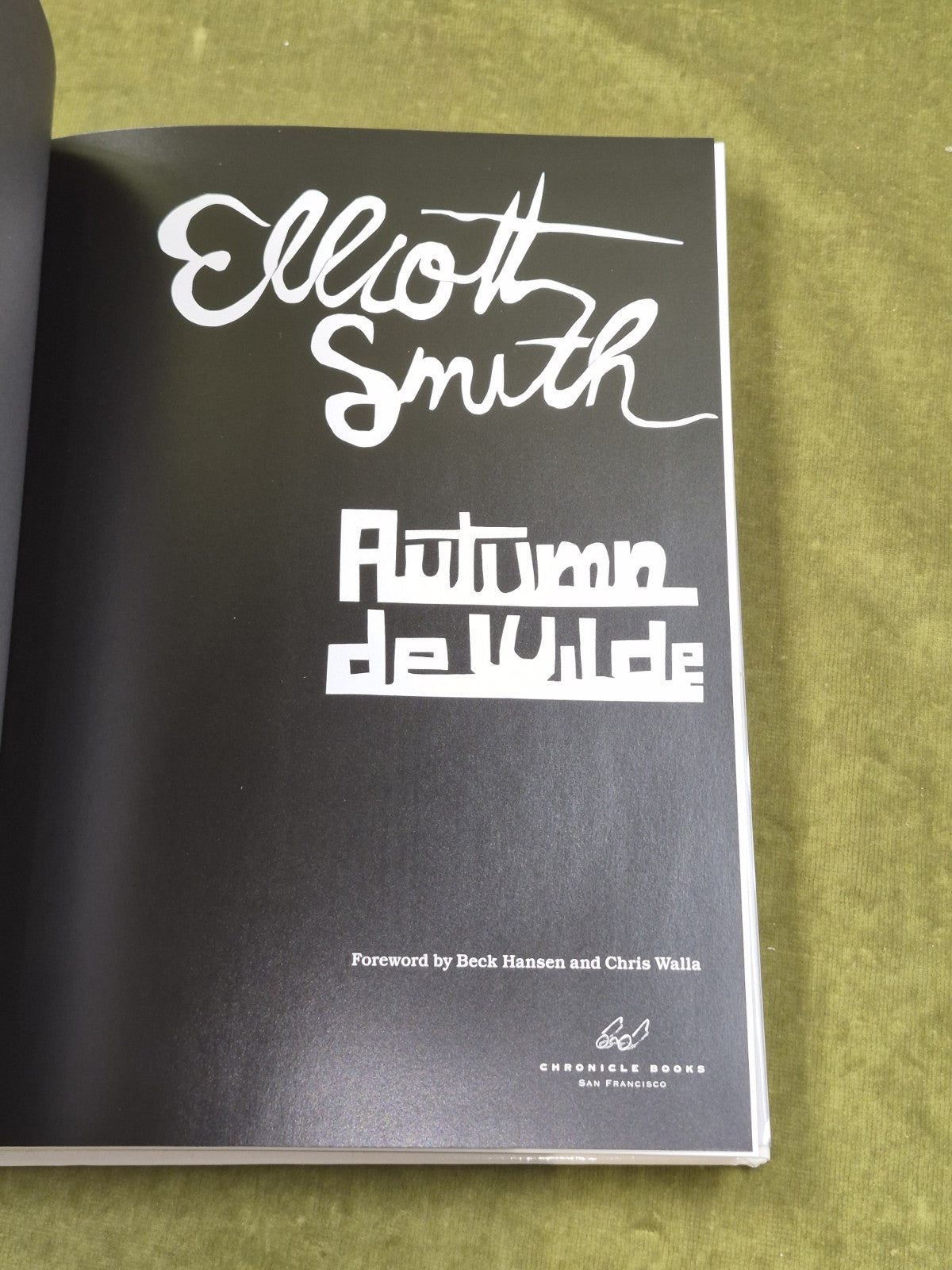 Elliott Smith by Autumn de Wilde with CD 2007, Hardcover2
