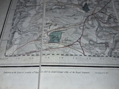 1867 Ordnance Survey England and Wales No. 34 Gloucestershire Edward Stanford5