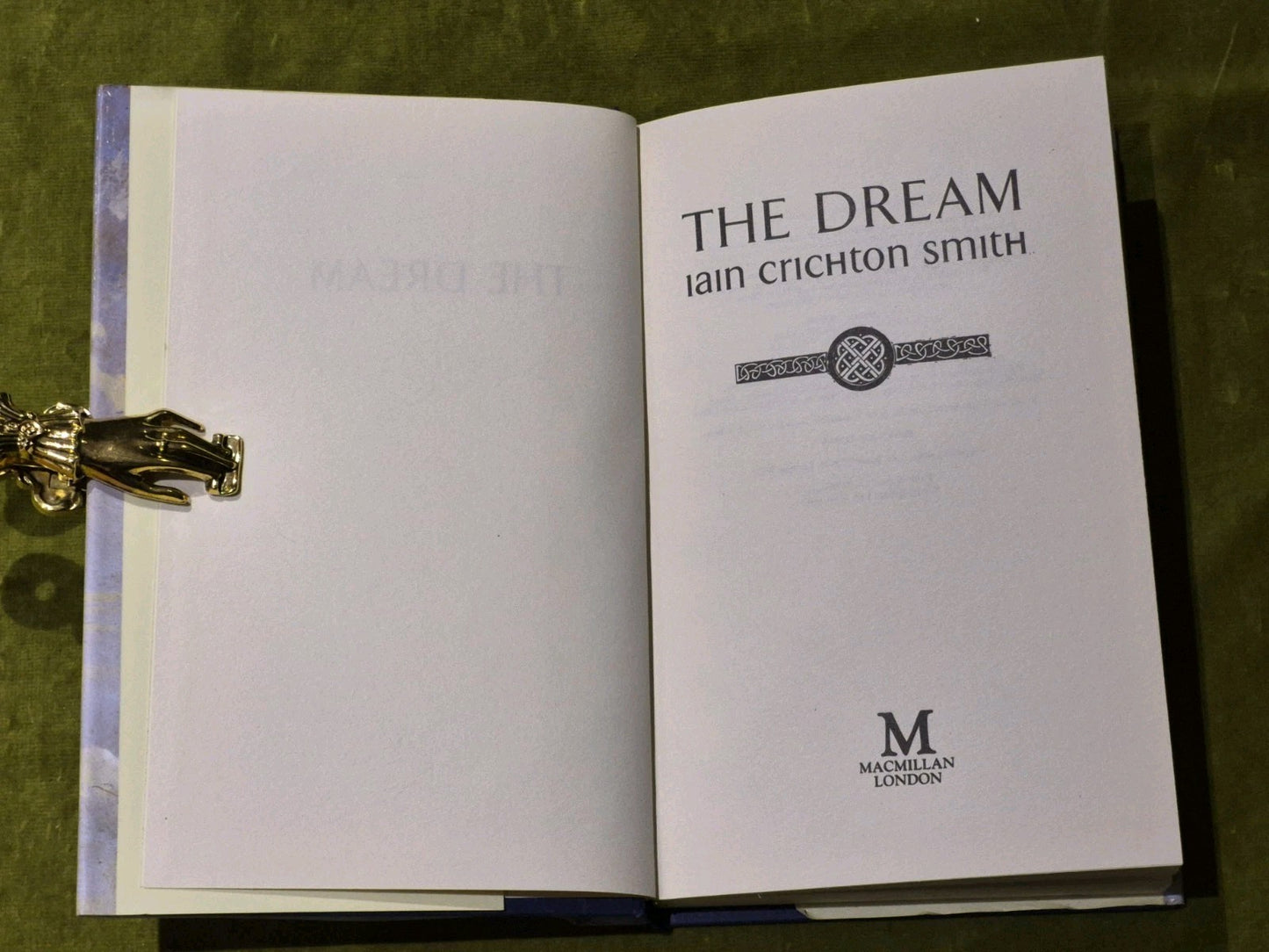 The Dream - Iain Crichton-Smith SIGNED4