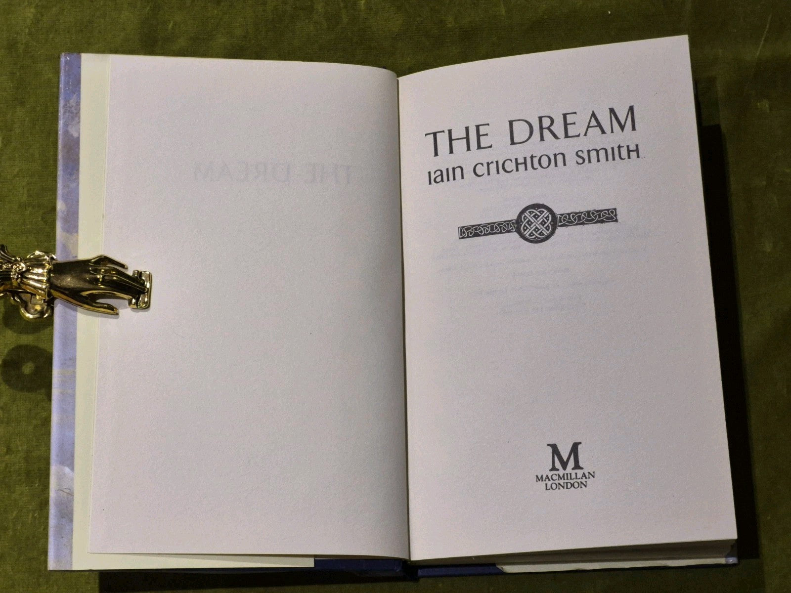 The Dream - Iain Crichton-Smith SIGNED4