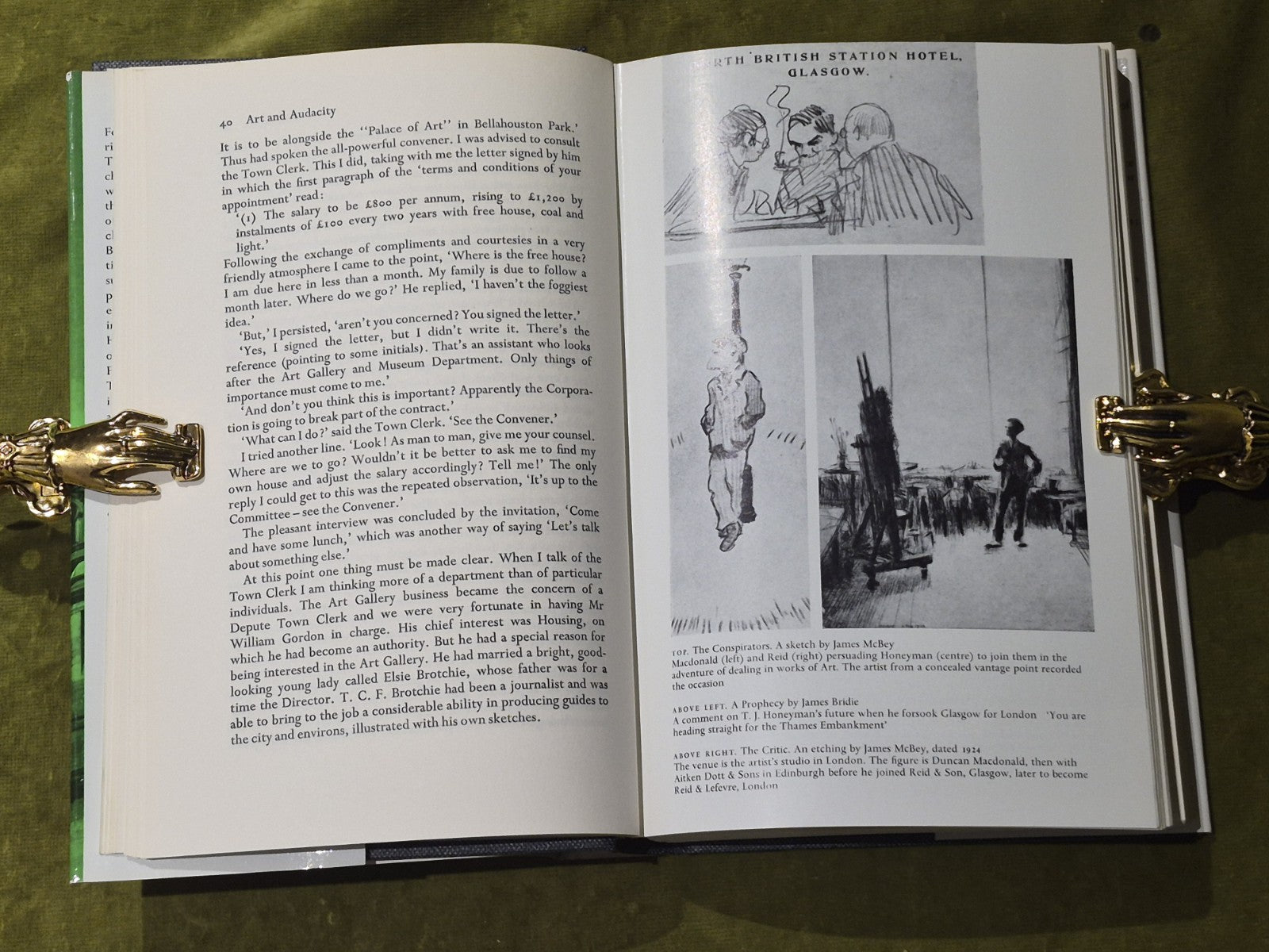 HONEYMAN, T. J.; Art and Audacity. 1971 1st Edition HB DJ4