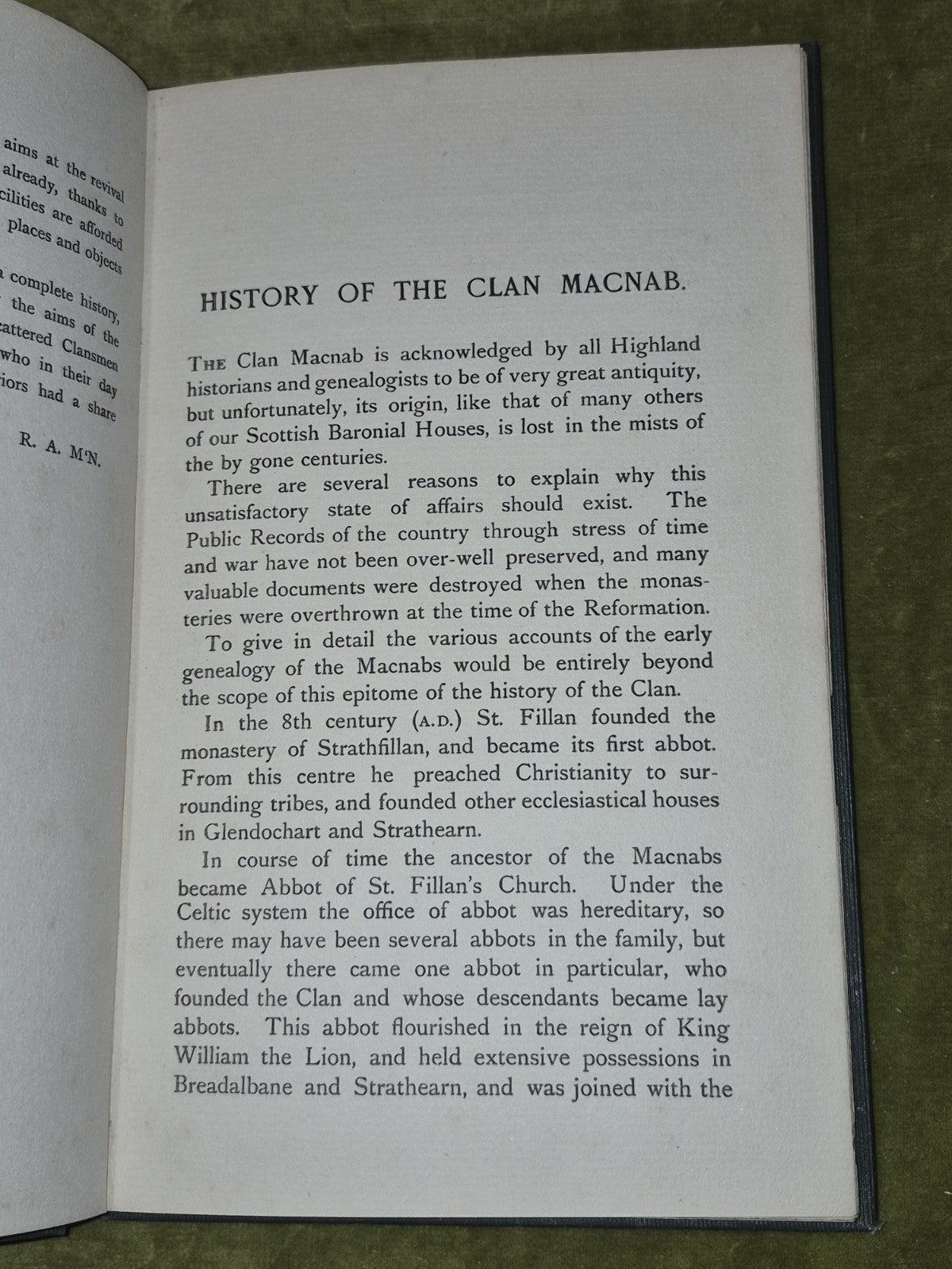 The Clan Macnab John McNab Callander 1902 6