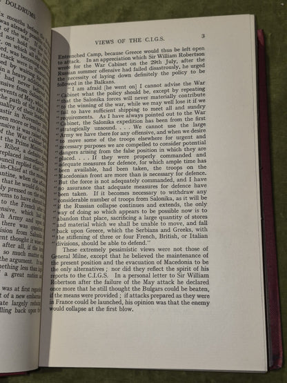 History of the Great War: Military Operations Macedonia Vol 2 (1935 First Ed.)3