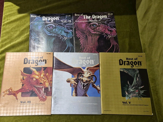 Best Of Dragon Magazine Volumes I-V0