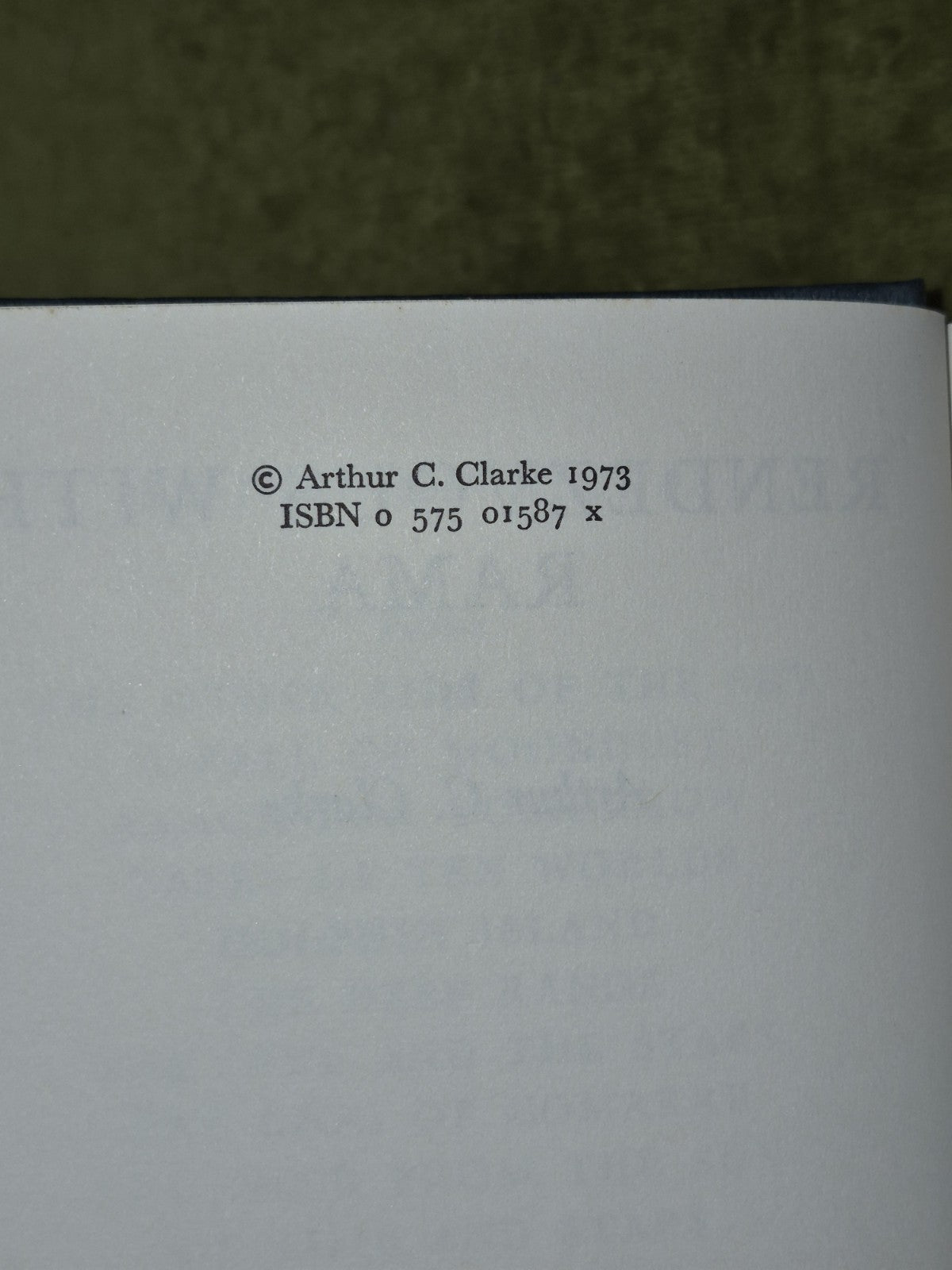 Rendezvous with Rama First Edition Arthur C Clarke 1973 Victor Gollancz8