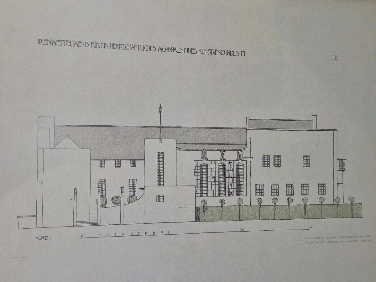 Charles Rennie Mackintosh Das Haus eines Kunstfreundes 2 Meister Incomplete8