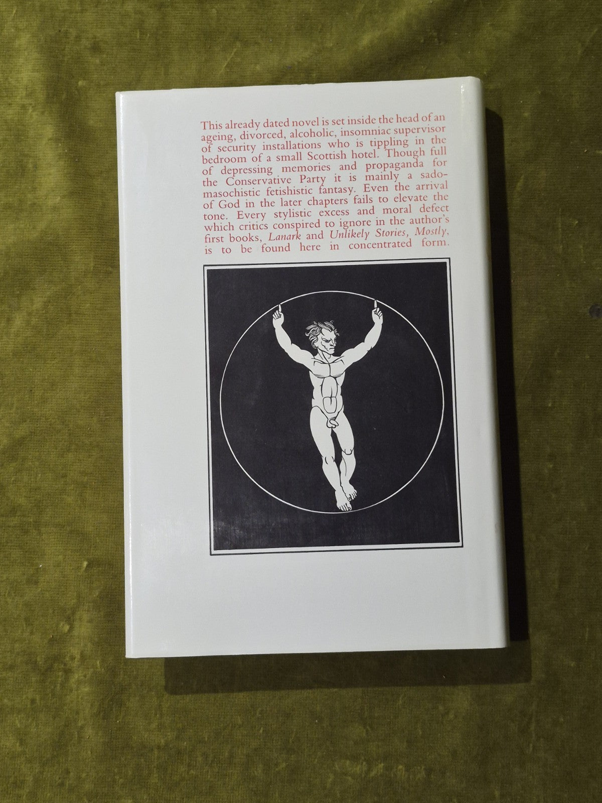 1982 Janine - Alasdair Gray - Jonathan Cape 1984 1st HB DJ1
