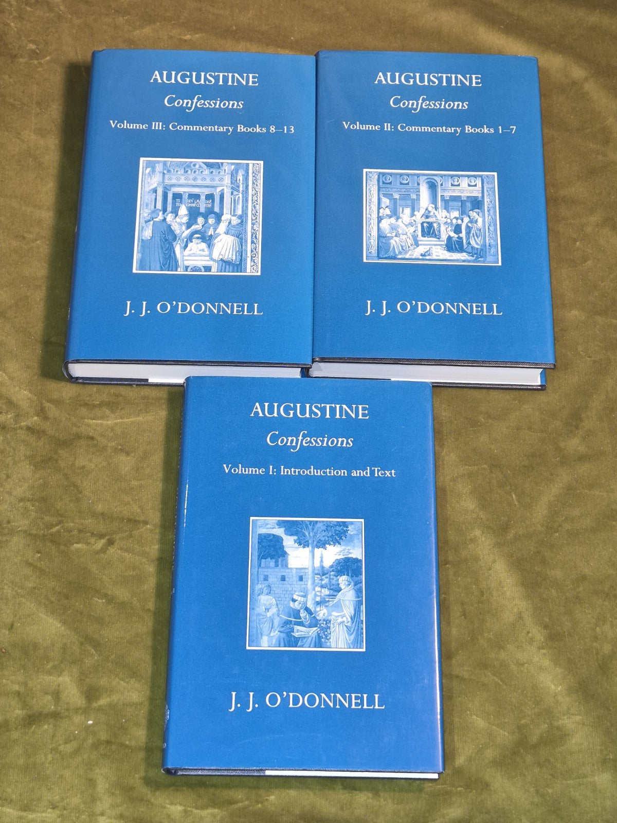 Augustine : Confessions – J. O’Donnell - Oxford Uni Press - 2000 [3 volume set]2