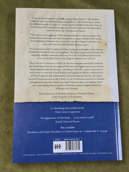 The Scottish Revolution 1637-44 2003 Stevenson, David1