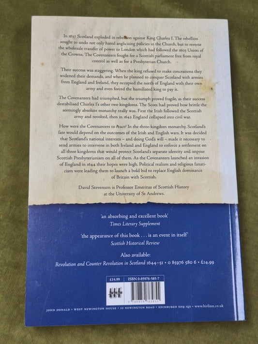 The Scottish Revolution 1637-44 2003 Stevenson, David1