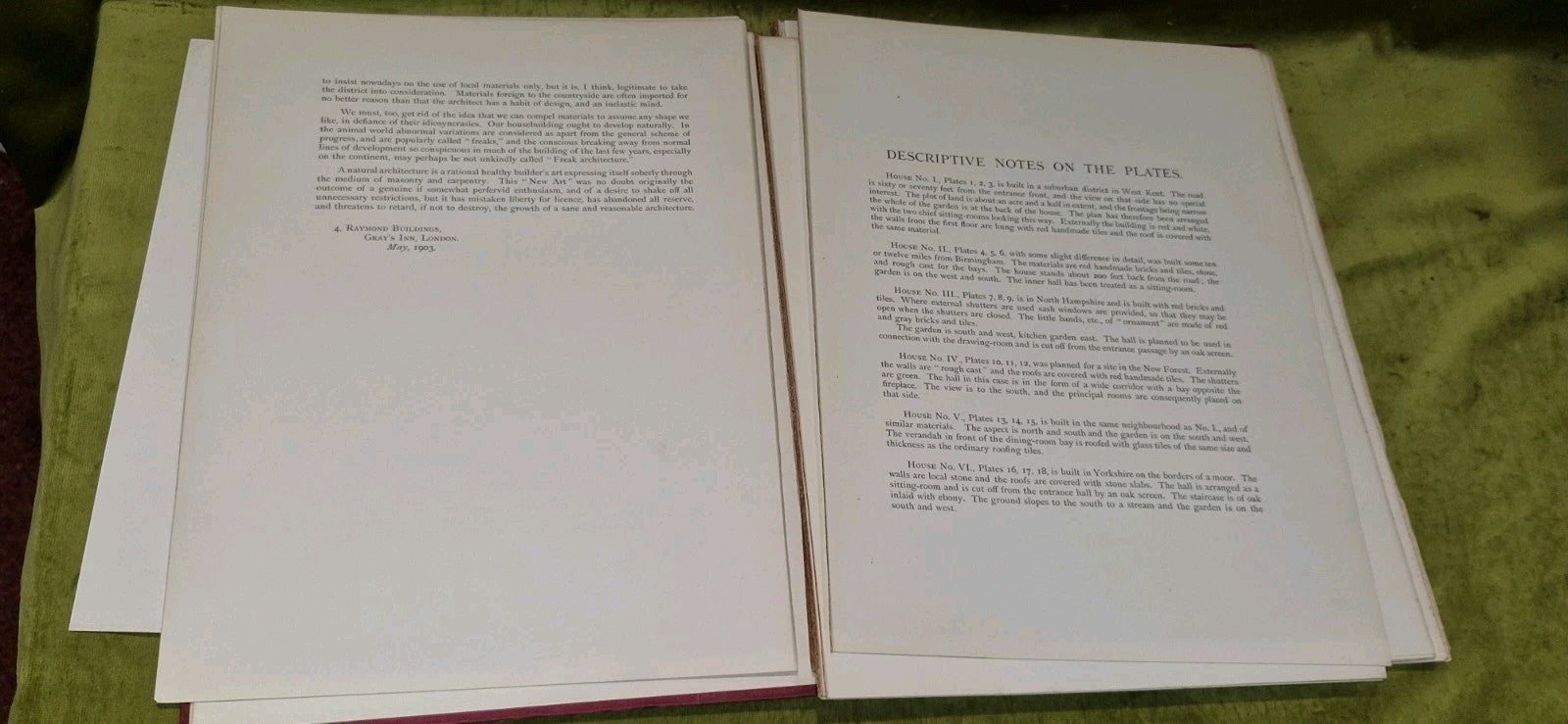 1903 A Book of Country Houses- Ernest Newton 62 Plates 1st Edition4