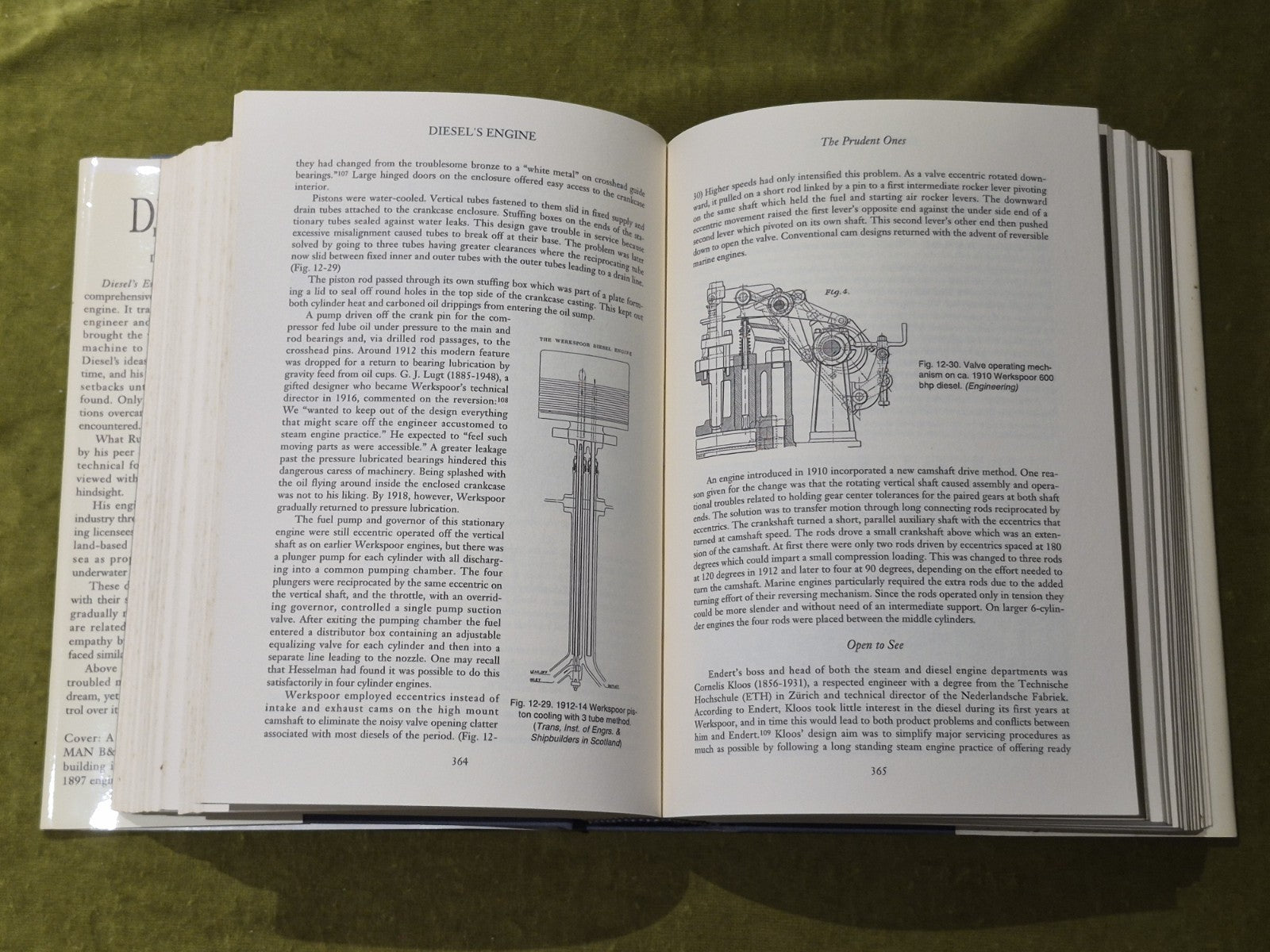 DIESEL'S ENGINE: FROM CONCEPTION TO 1918 By C. Lyle Cummins - 1993 Carnot 1st DJ6