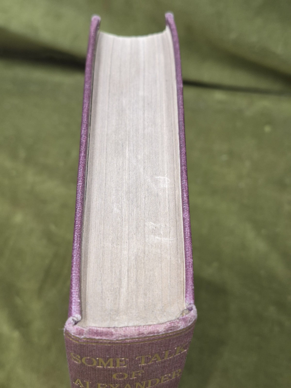 Some Talk of Alexander James Bridie 1926 Methuen & Co2