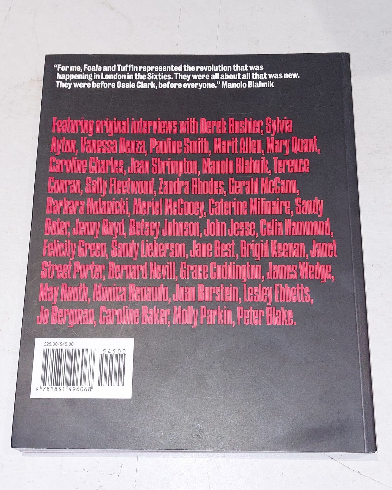 Foale and Tuffin: the Sixties. a Decade in Fashion Pb Book2