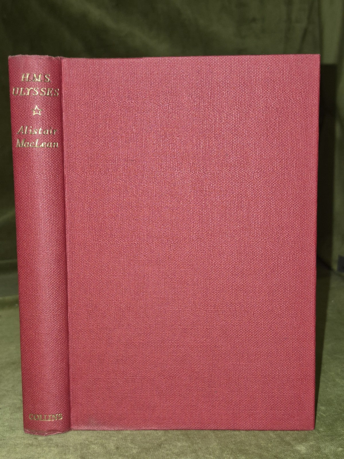 Alistair MACLEAN / H.M.S Ulysses 1st Edition 1955 Dustjacket3