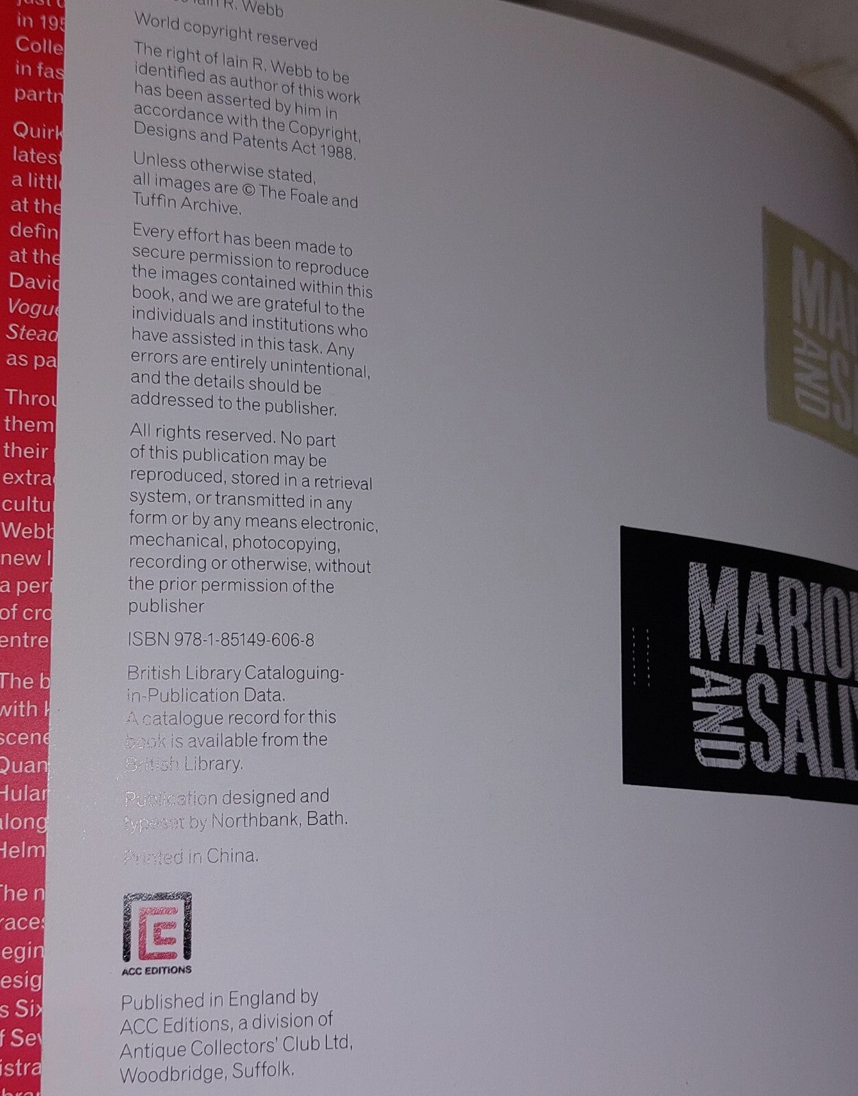 Foale and Tuffin: the Sixties. a Decade in Fashion Pb Book4