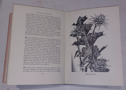 A Country Garden By Ethel Armitage. Engraved By John Farleigh, 1936 1st Edition.8