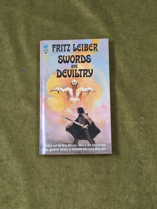 Fritz Leiber Swords And Deviltry Ace 1st 1970 Fantasy Paperback0