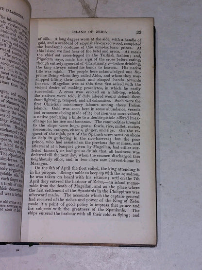 Lives & Voyages Of Drake, Cavendish & Dampier [J & J Harper, New York] (1832) Hb4