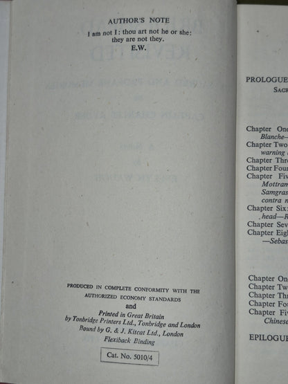 Brideshead Revisited True First Edition Evelyn Waugh 1945 Chapman & Hall 6