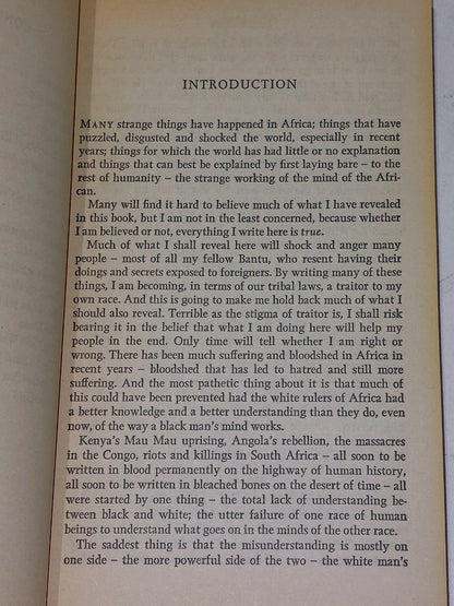 My People  Credo Mutwa. Writings Of A Zulu Witch Doctorout of Print PB  1977 5