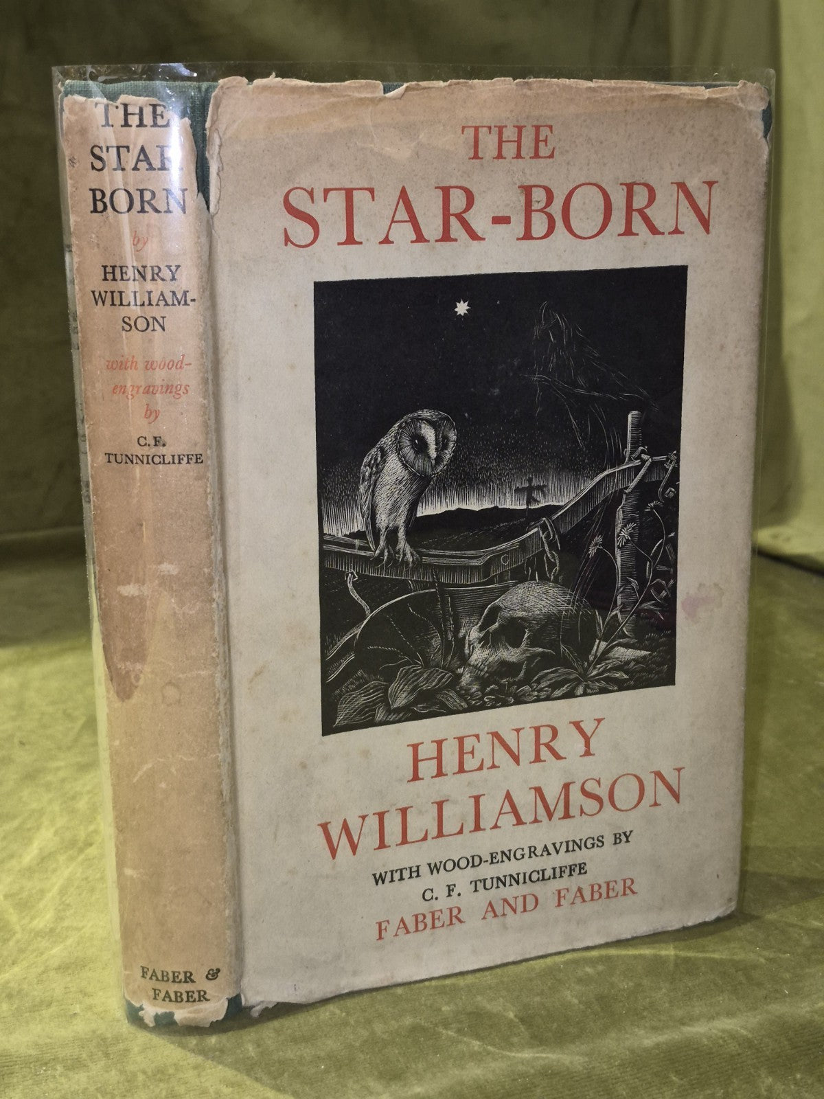 The Star Born Henry Williamson Tunnicliffe Wood Engravings First 19330