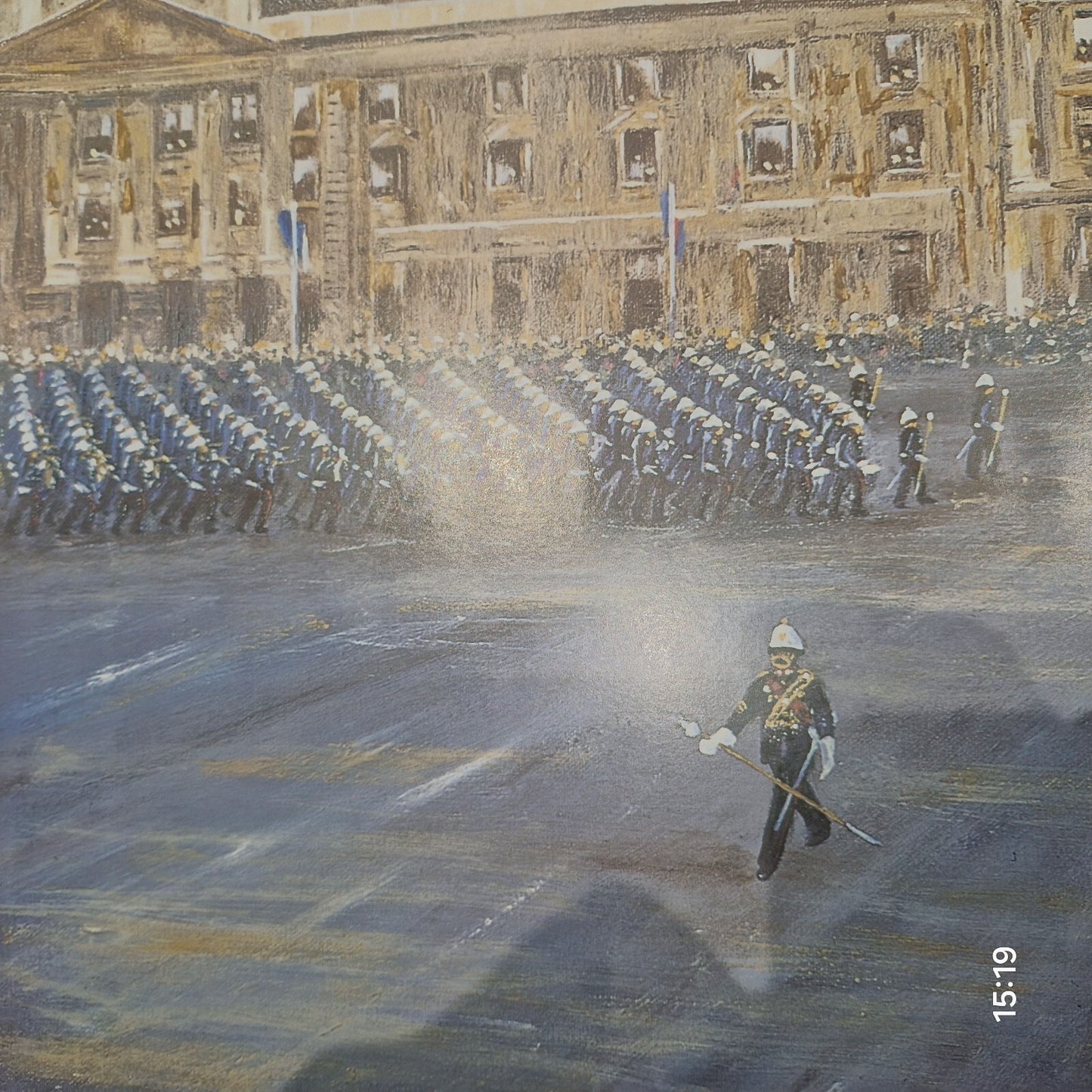 Horseguards 1964 By Terence Brind Limited Edition Print Signed. Parade Painting.3