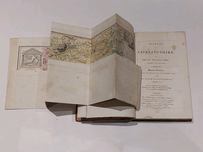 Antique 2 Volume Set Of 1817 Nimmo's History of Stirlingshire By Rev W. Nimmo7