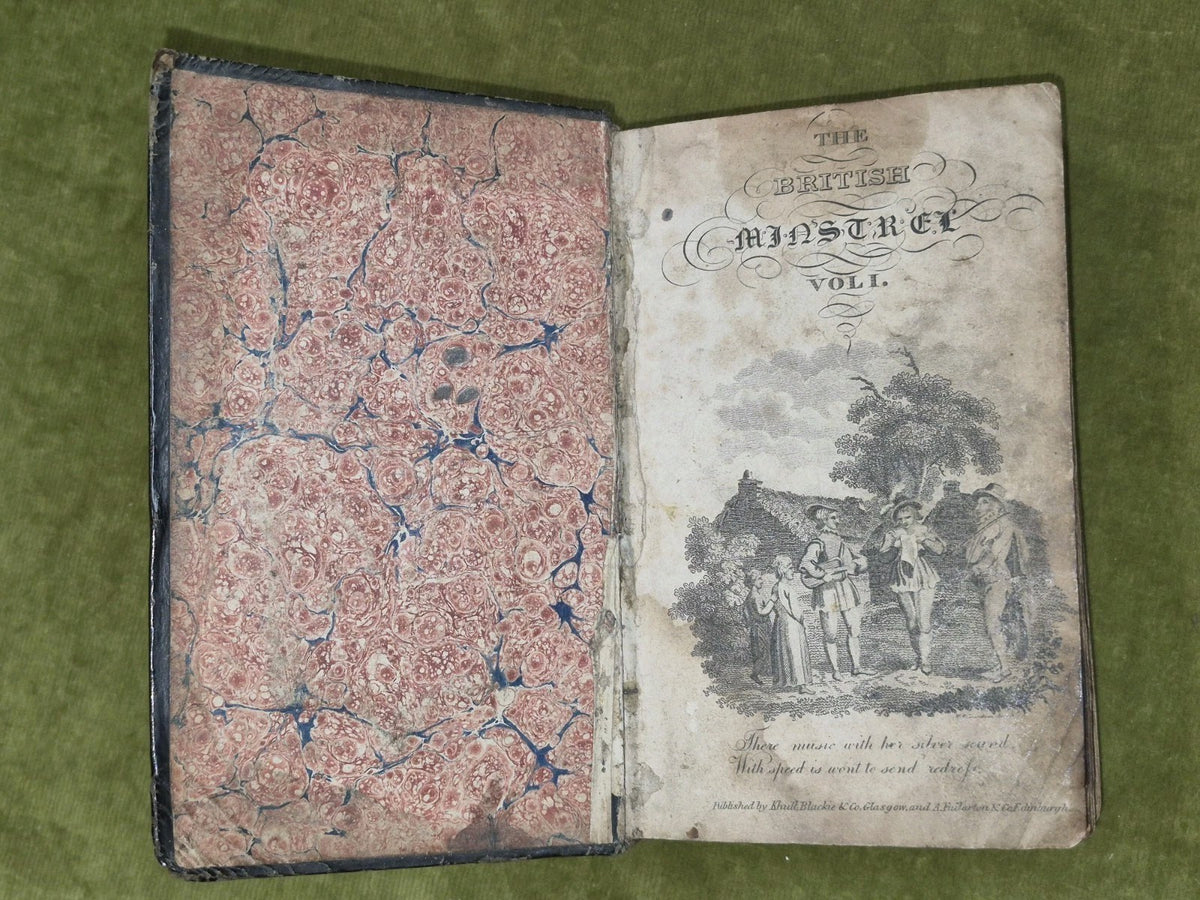 The British Minstrel John Struthers Ballads Ancient and Modern 1822 George Cowie3