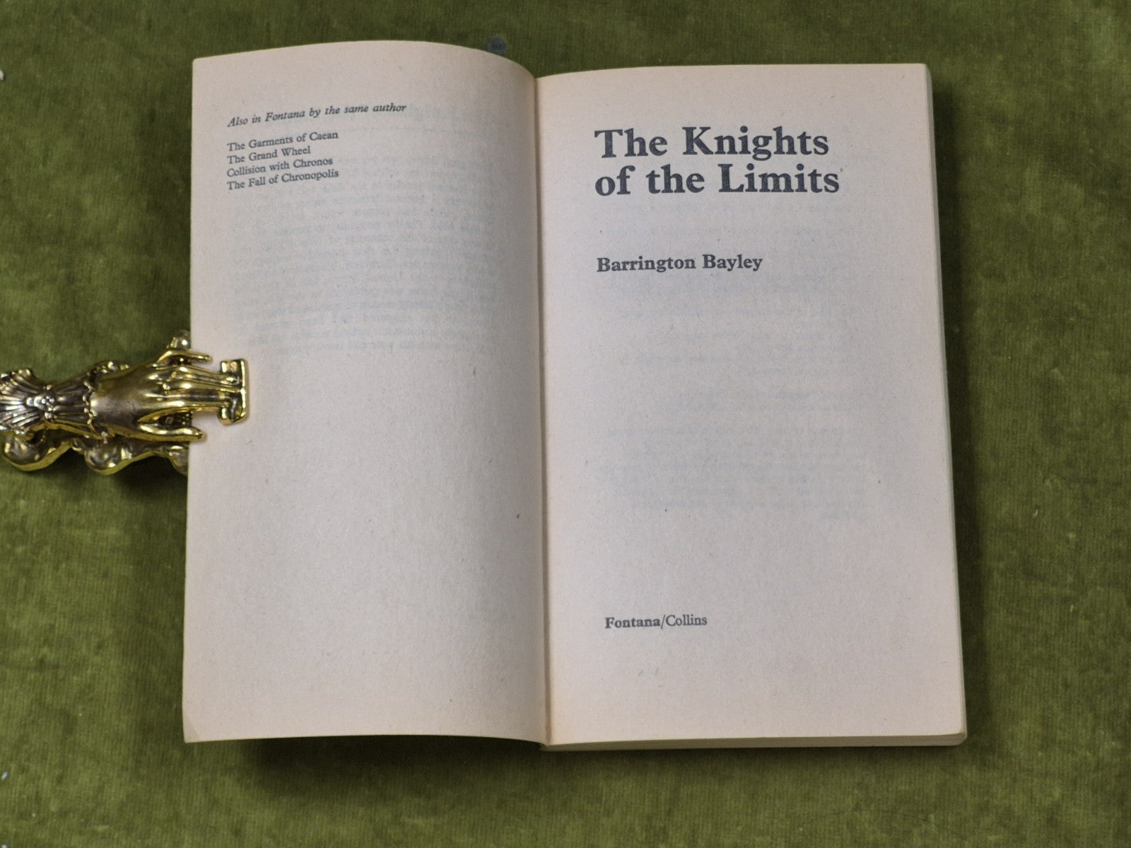 Barrington Bayley - The Knights Of The Limits - 1980 Fontana - Vintage Paperback3