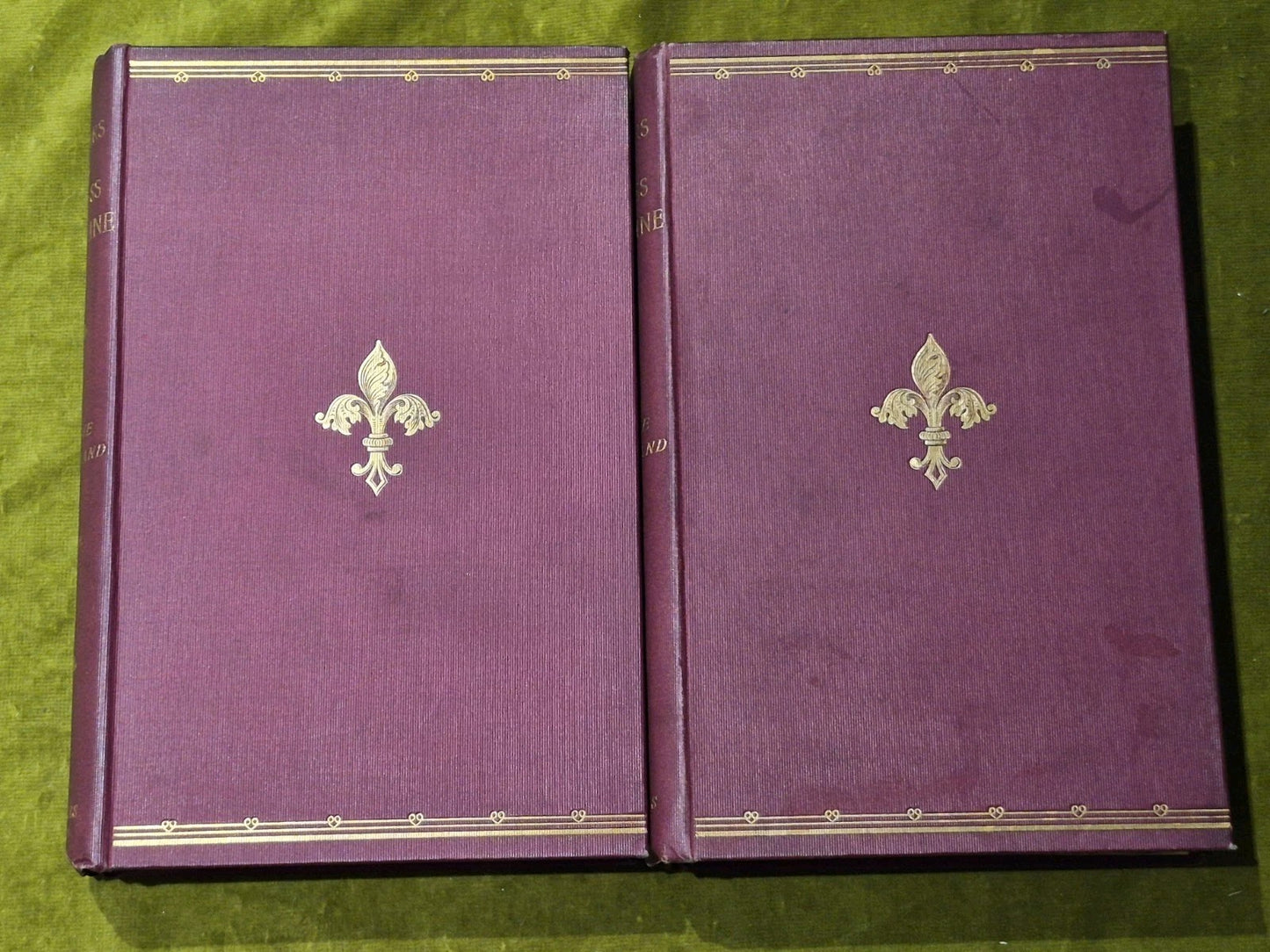 HISTORICAL AND SECRET MEMOIRS OF THE EMPRESS JOSEPHINE in 2 vols - 1895 HB1