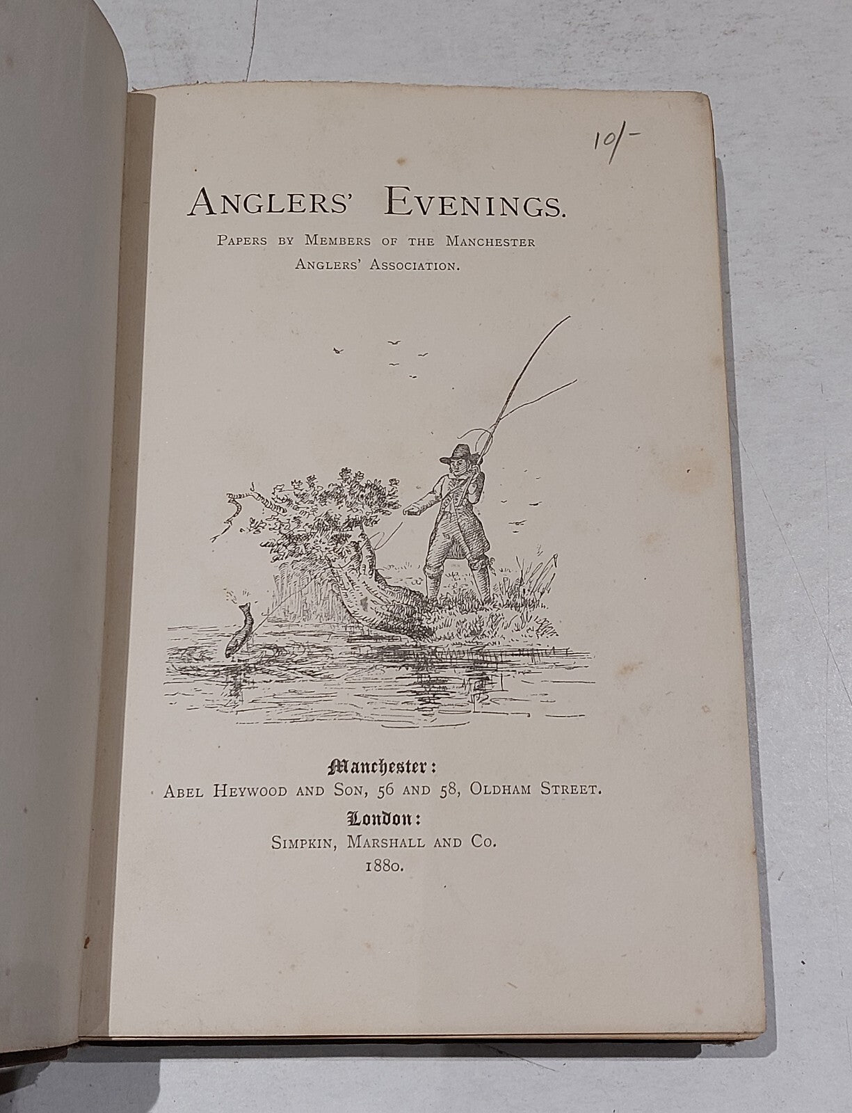 Anglers' Evening (1880) 1st Edition Manchester Anglers' Association 3