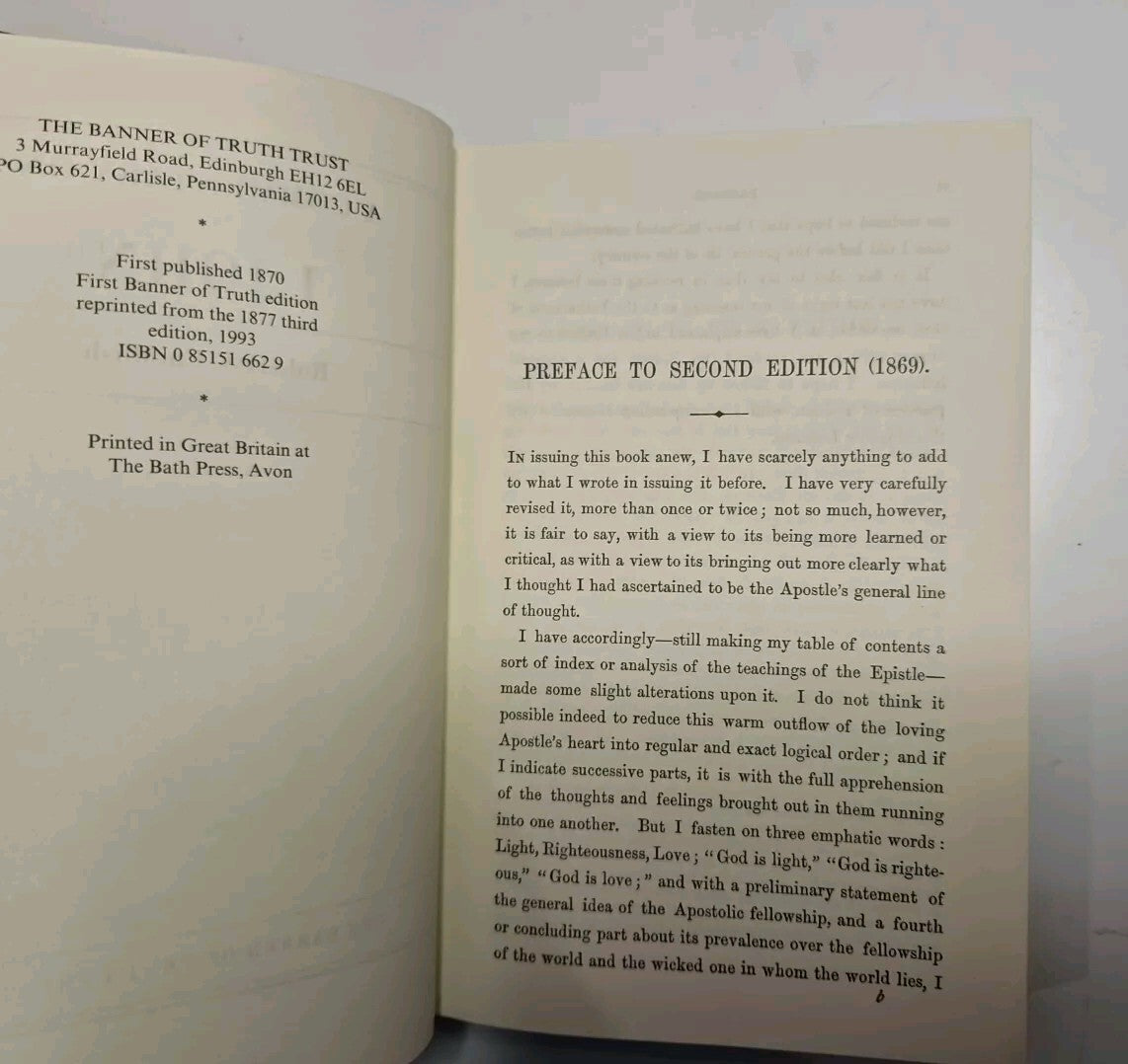 1 John (Geneva Series of Commentaries) (USED) Robert Candlish. Banner Of Truth3