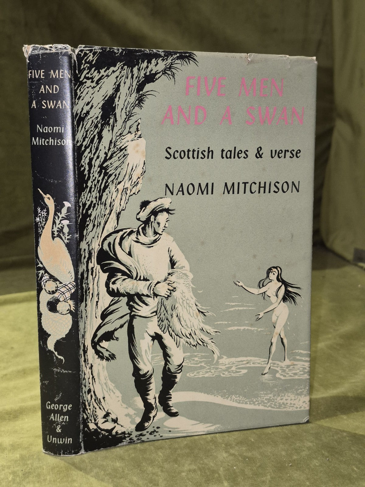 Naomi Mitchison Five men and a swan 1957 Dustjacket0